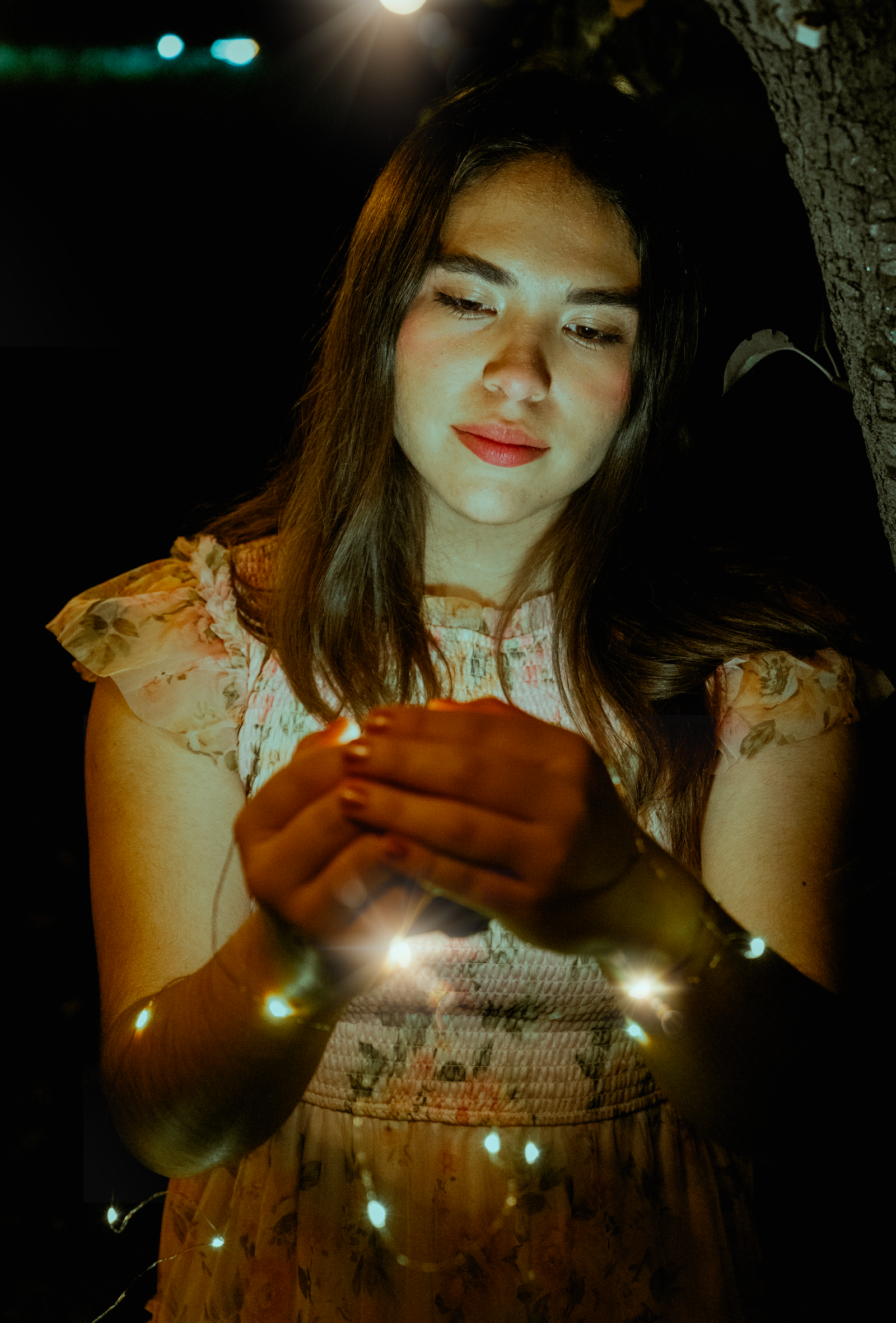 Frida con luces